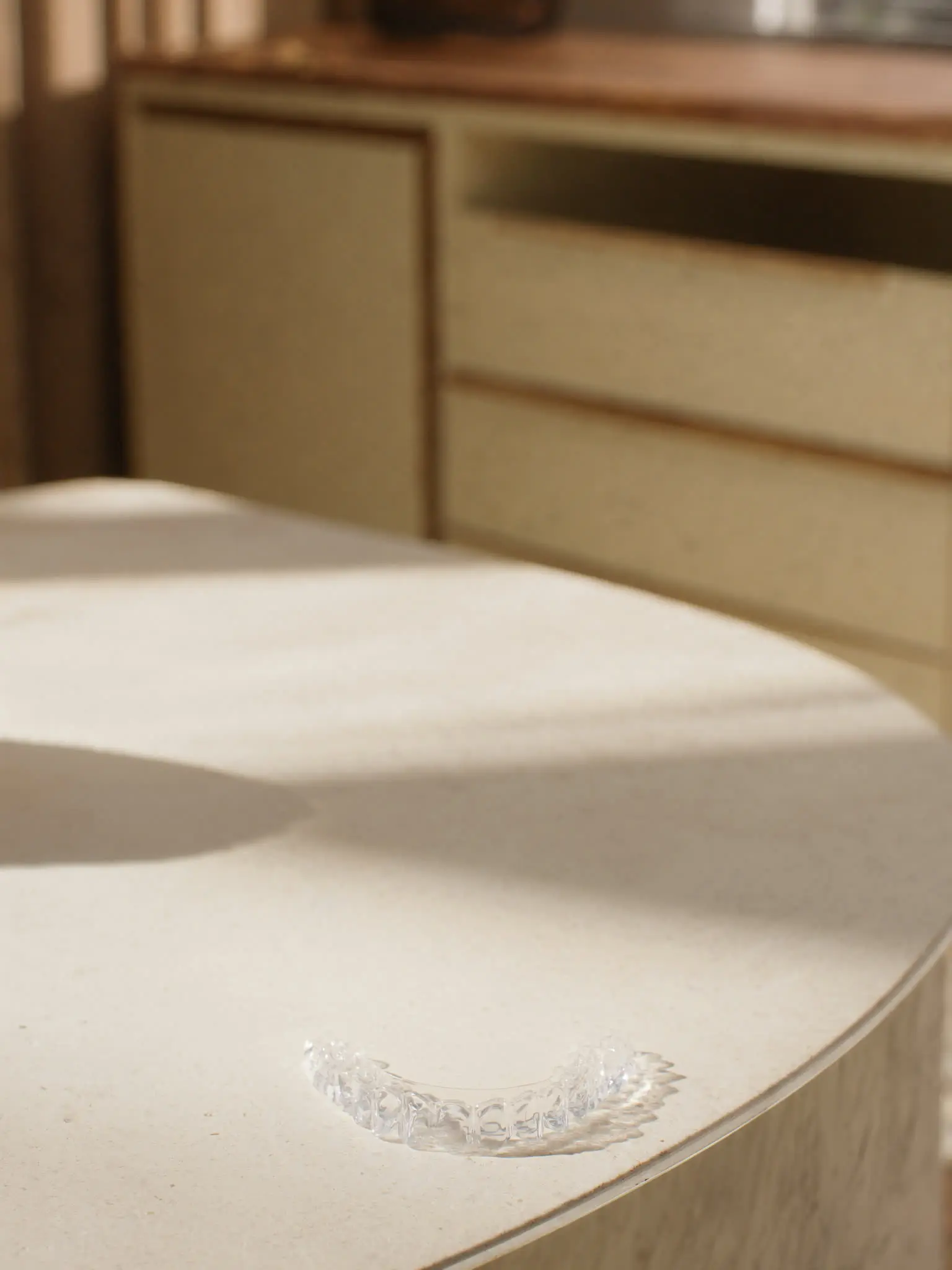 Alineador dental transparente